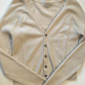 American Eagle cardigan white sweater with buttons size small